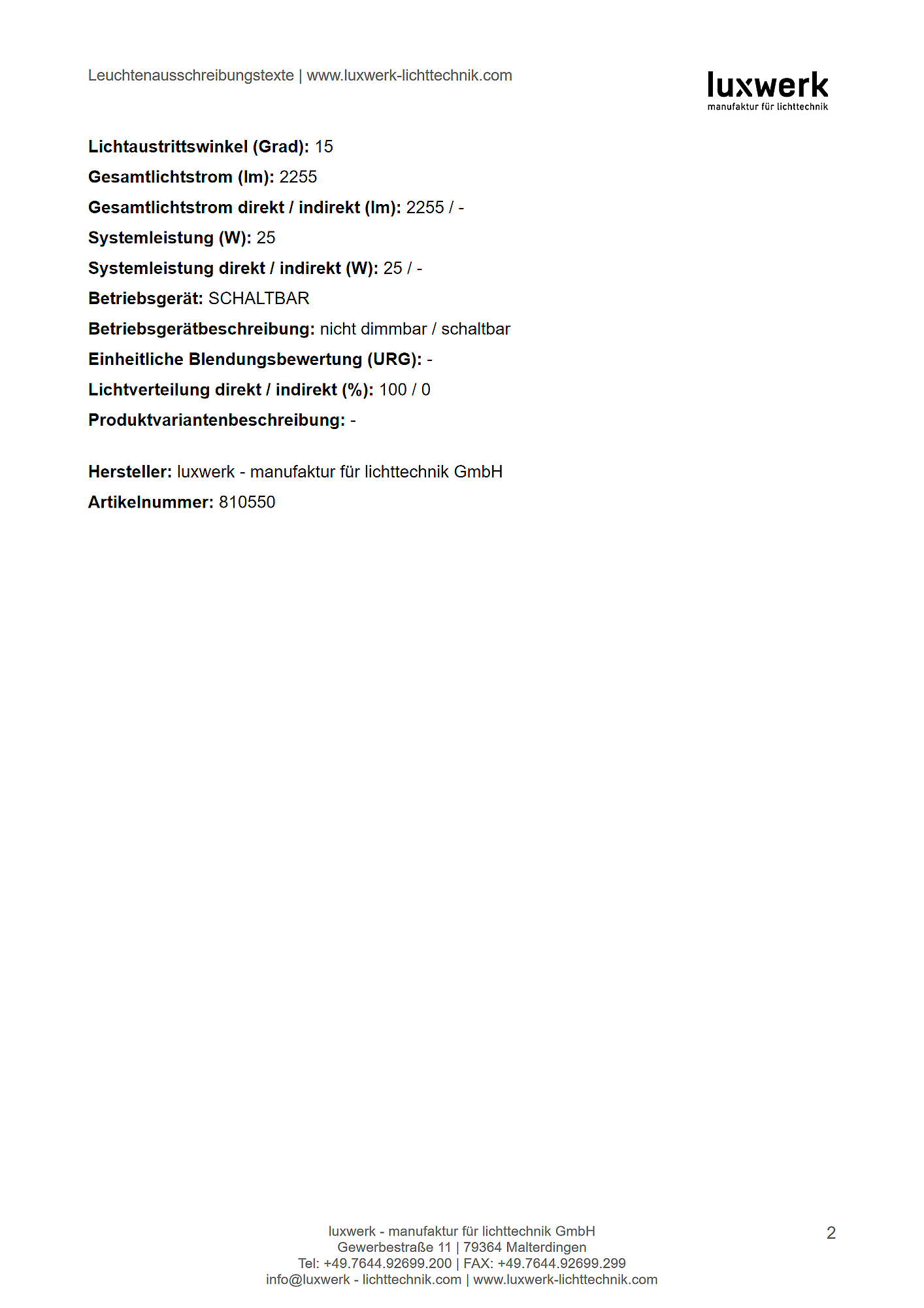 l.dl sway m deckeneinbaustrahler tender specification 810550 pdf page
