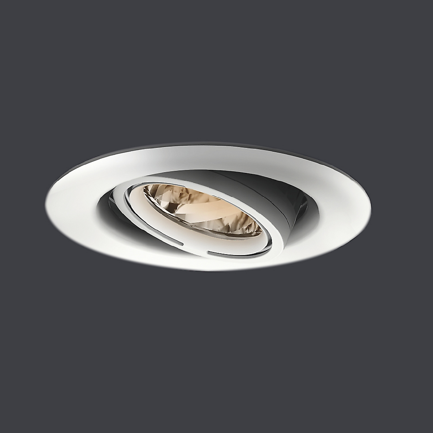 l.turn Einbaustrahler kippbar u. drehbar - l.turn dreh- und kippbares Downlight