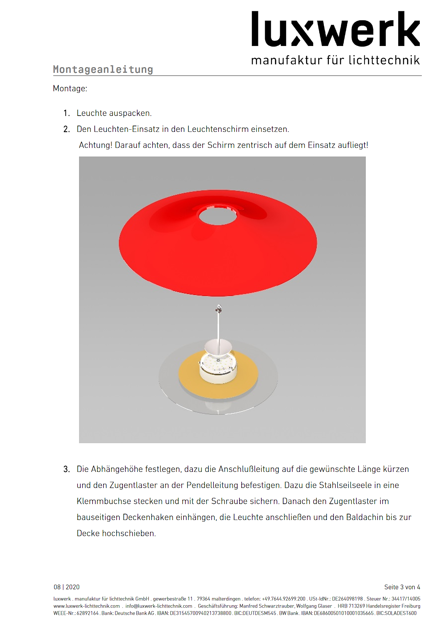 x.course 1 assembly instructions pdf page