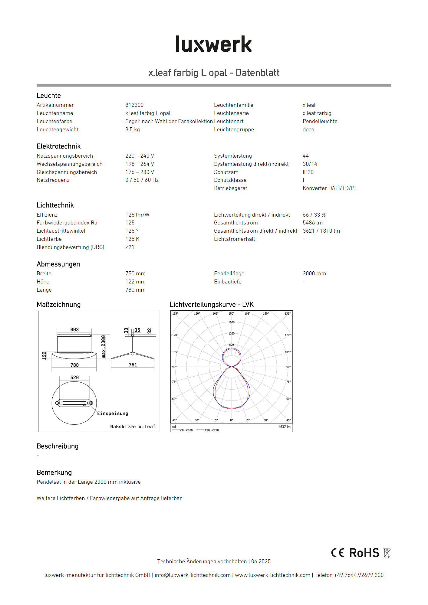 x.leaf farbig l opal data sheet 812300 pdf page
