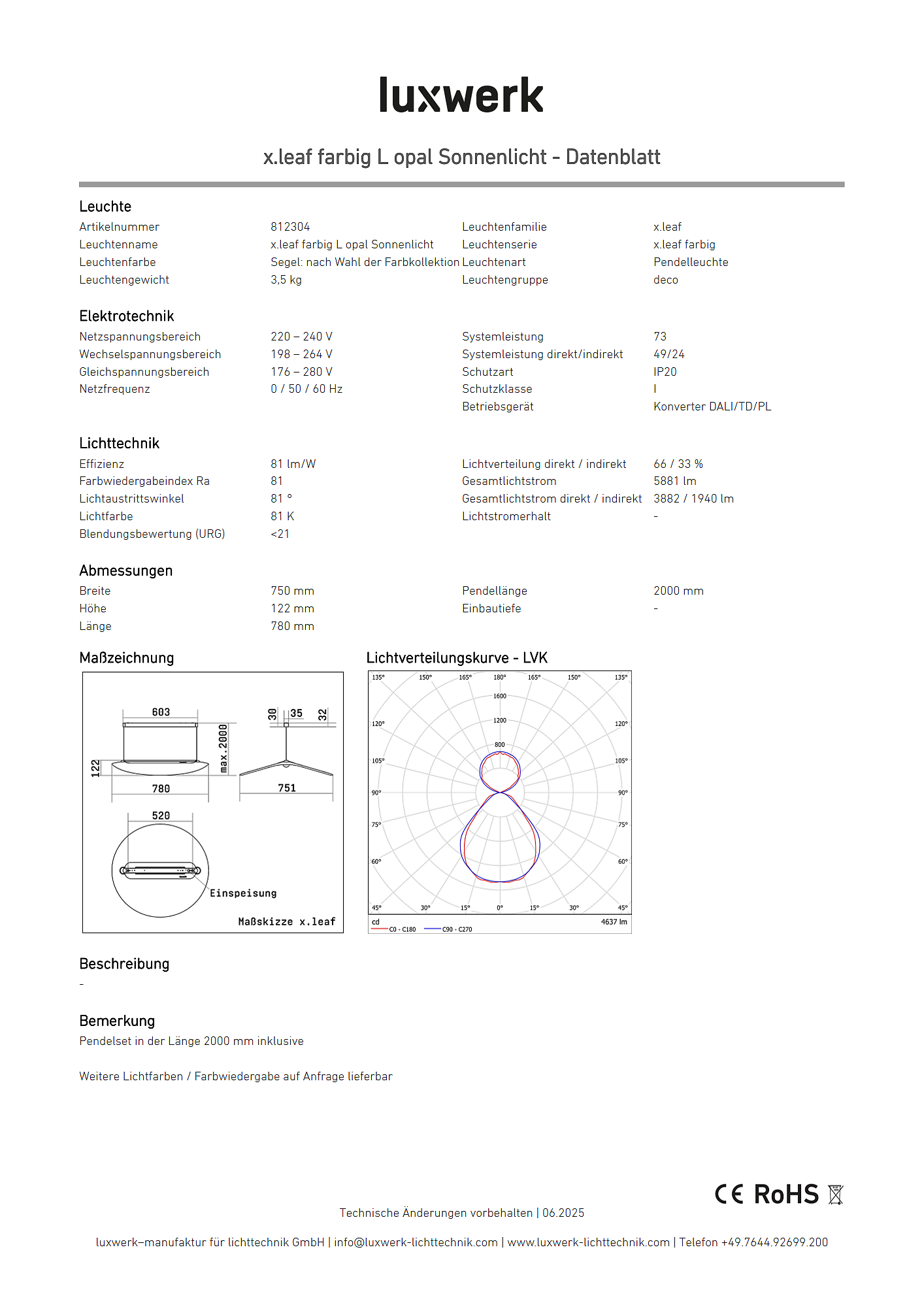 x.leaf farbig l opal sonnenlicht data sheet 812304 pdf page
