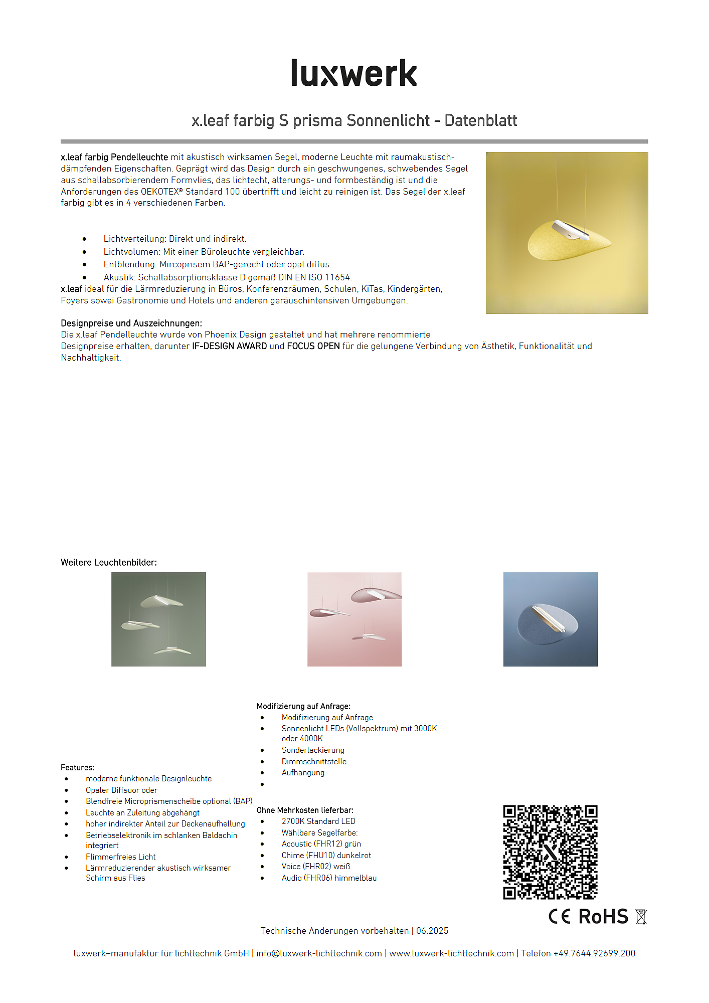 x.leaf farbig s prisma sonnenlicht data sheet 812311 pdf page