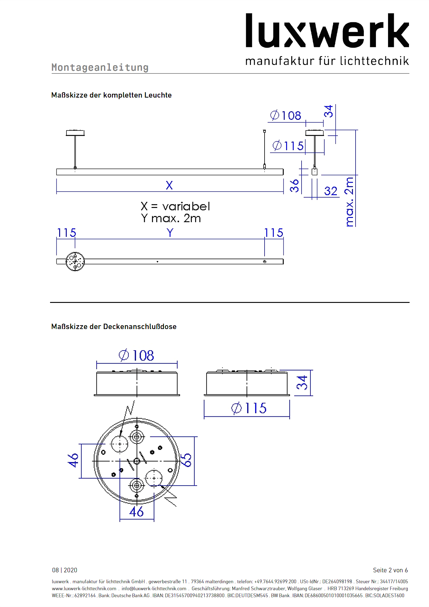 x.line p assembly instructions pdf page