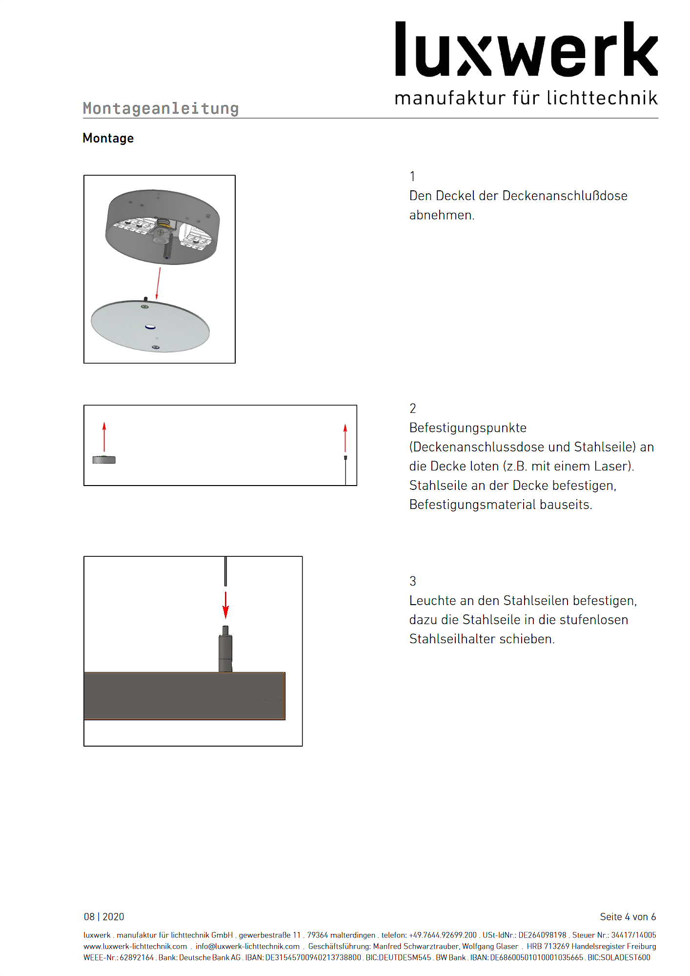 x.line p assembly instructions pdf page