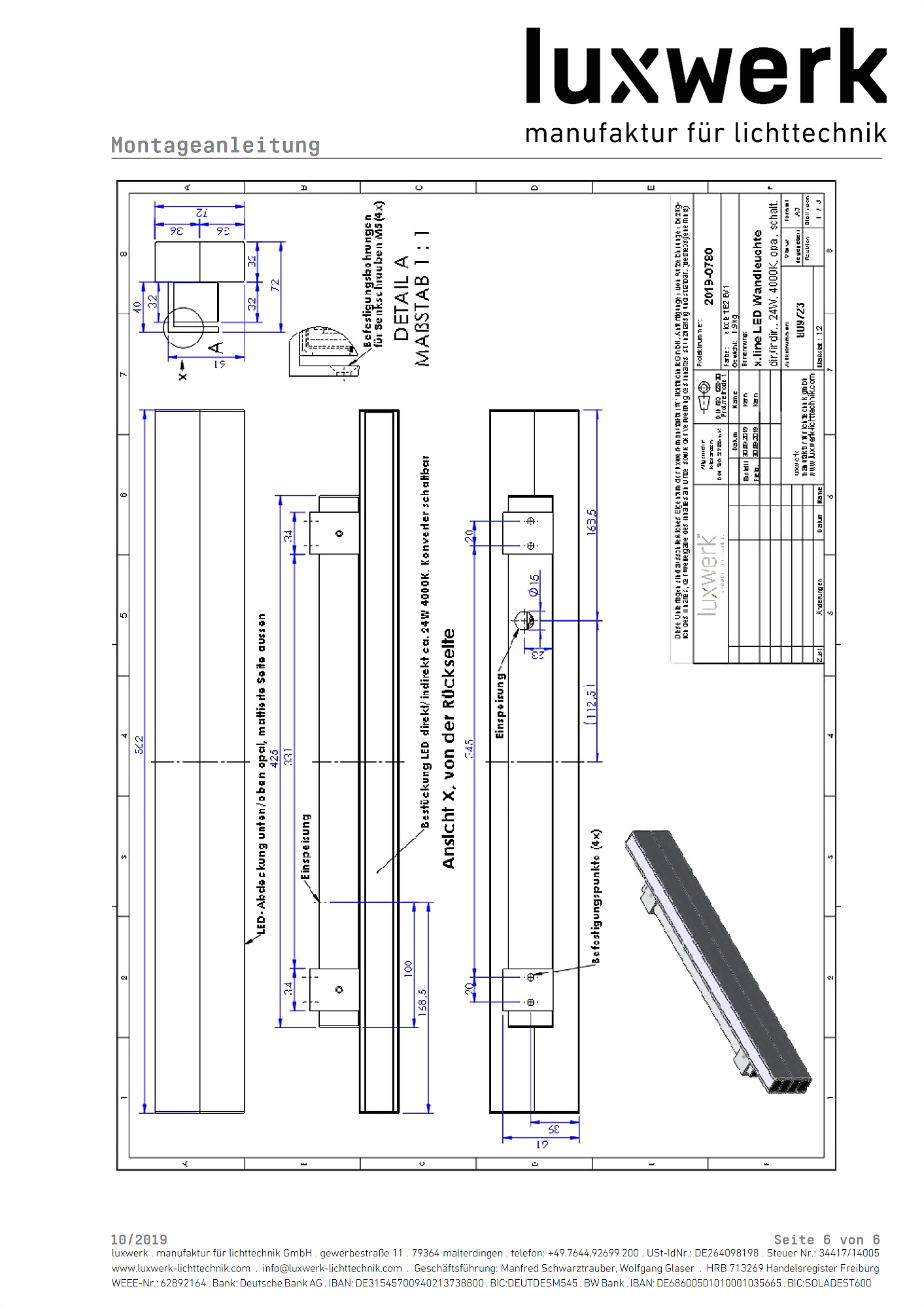 x.line w assembly instructions pdf page