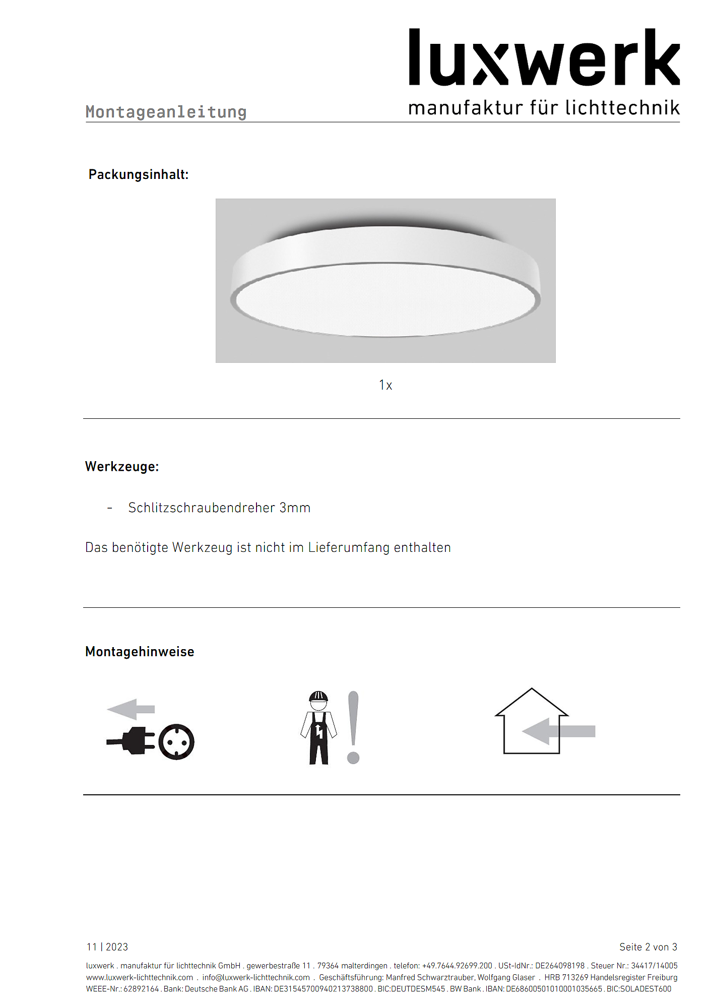 x.round a assembly instructions pdf page