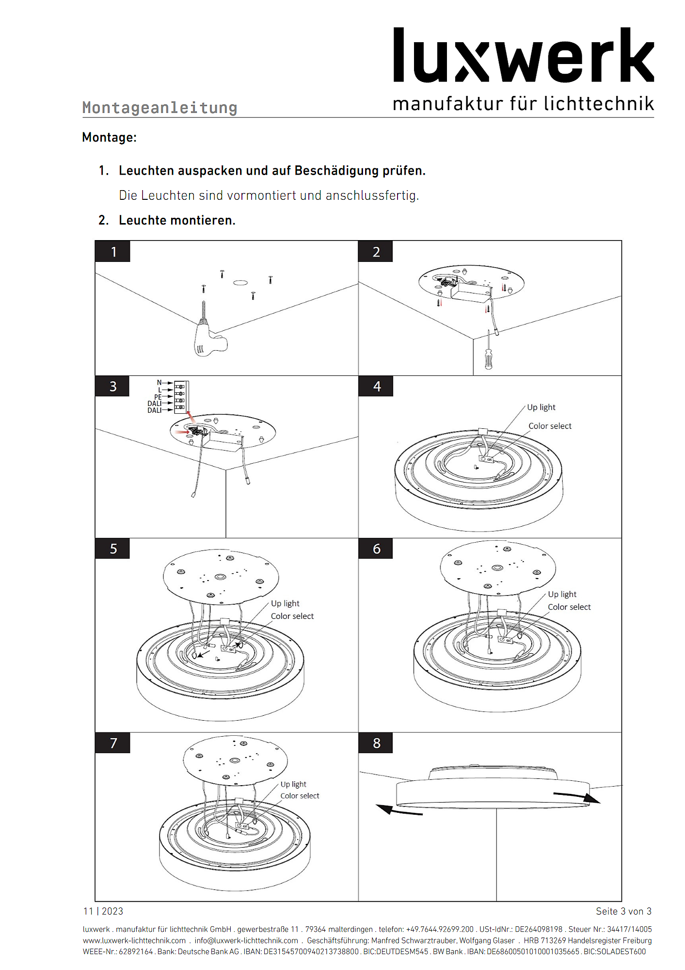 x.round a assembly instructions pdf page