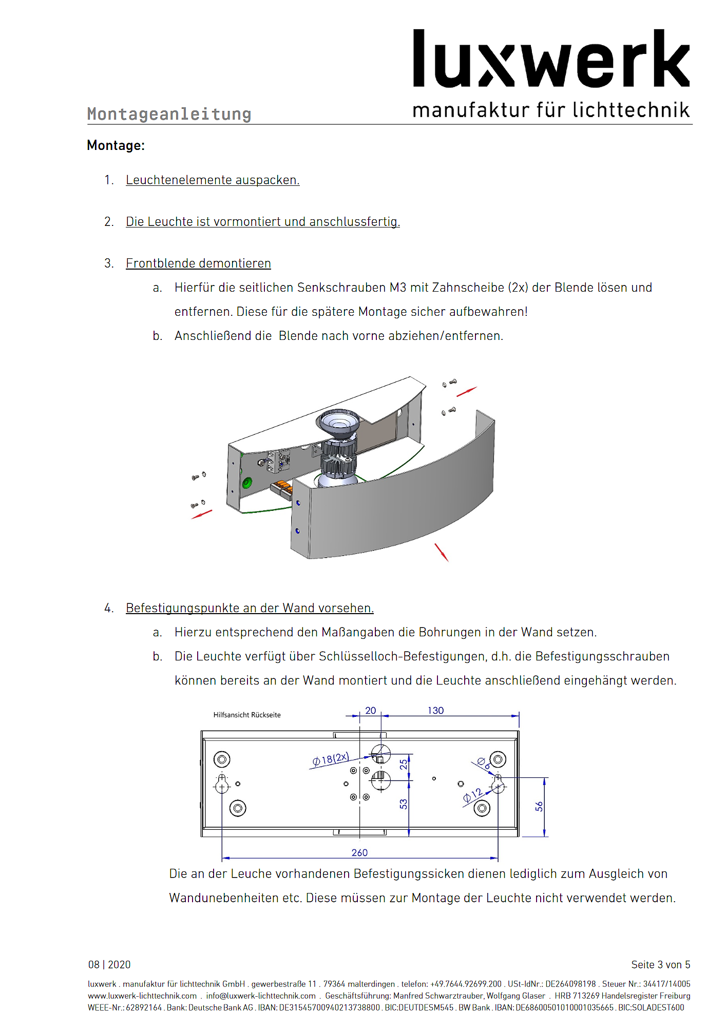 x.well s assembly instructions pdf page
