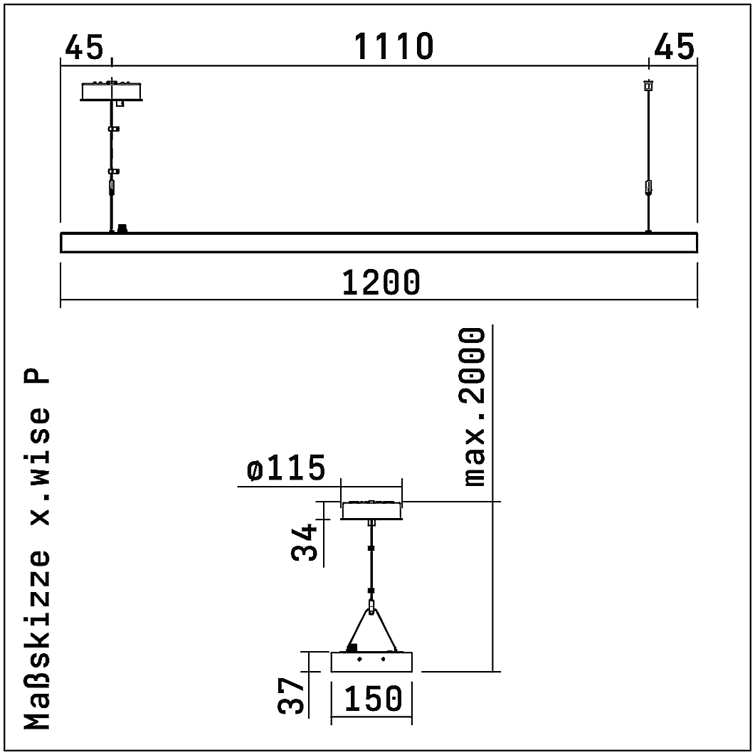 x.wise p power dimension sketch