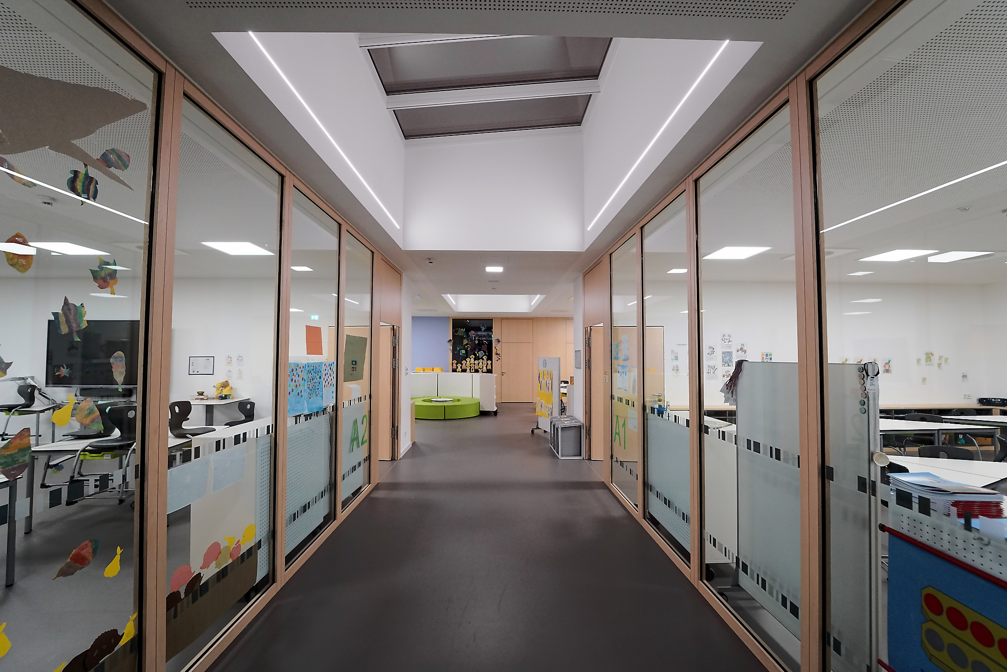 Grundschule Rheinhausen - Lichttechnische Sanierung der Camphill Schulgemeinschaft Föhrenbühl Heiligenberg-Steigen