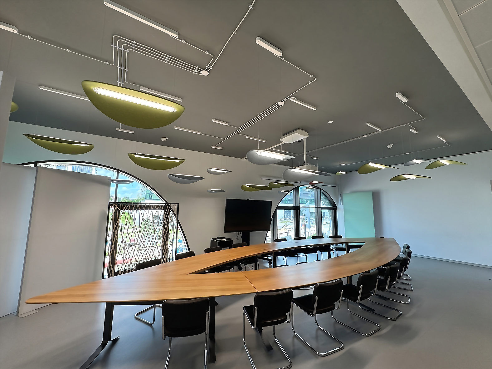 Cafeteria BPR München - Licht & Akustik für das Ingenieurbüro BPR Cafeteria München