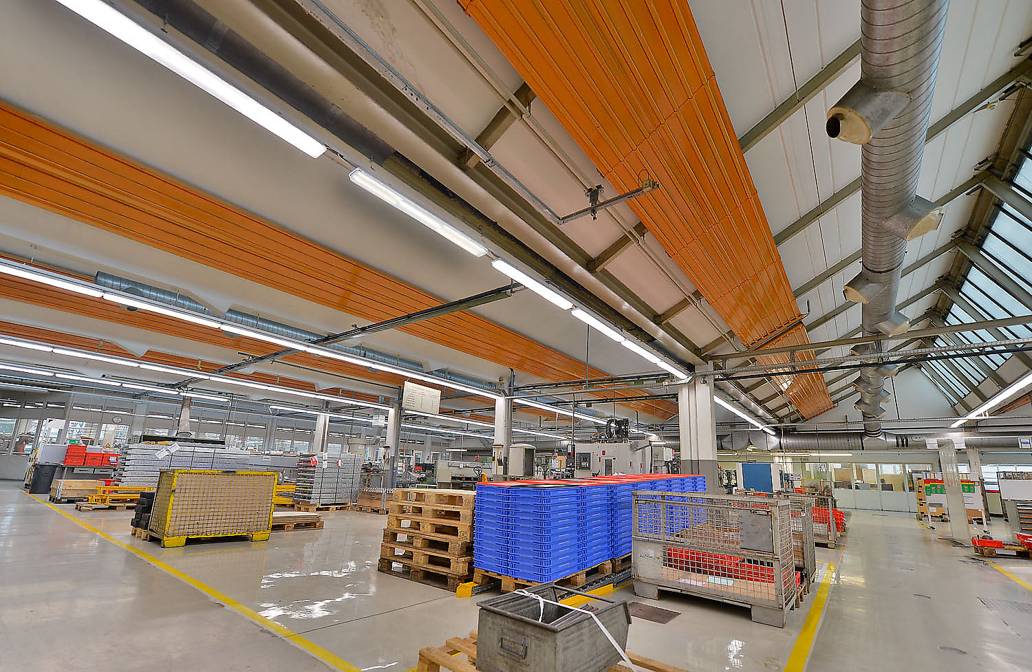 Bizerba Meßkirch - Lichtenergetische Sanierung des Werks Meßkirch; Produktion; Werkstatt