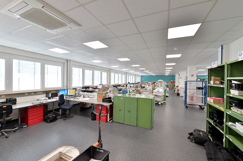 TRS SPACE Freiburg - Sanierung der GE Healthcare Europe GmbH in Freiburg