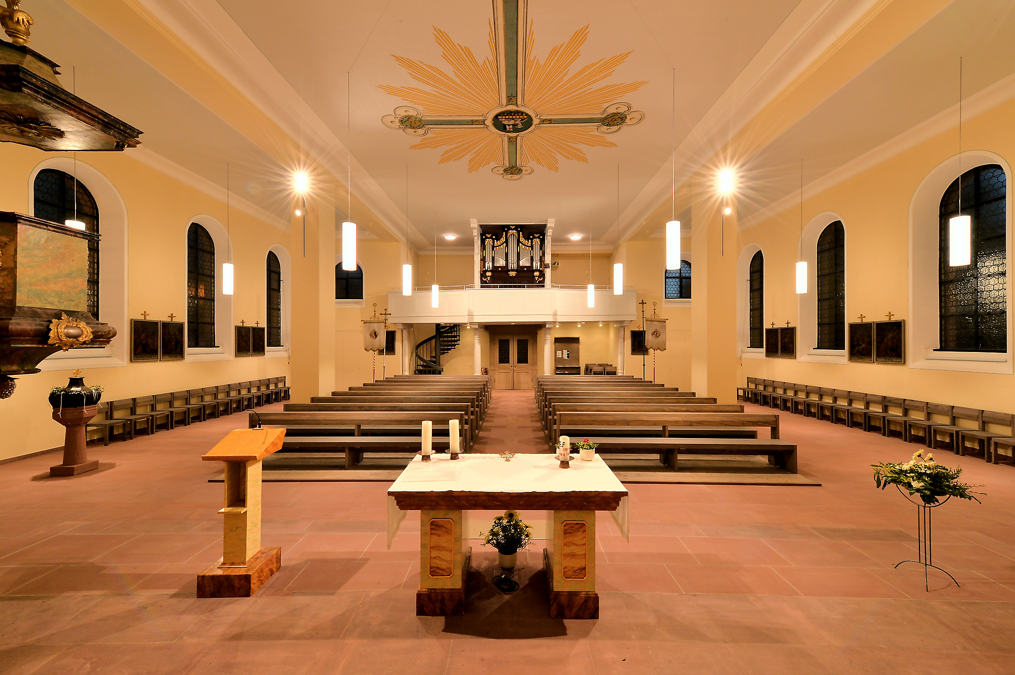 Kirche Sankt Barbara Nordweil - Sanierung der Kirche Sankt Barbara Nordweil