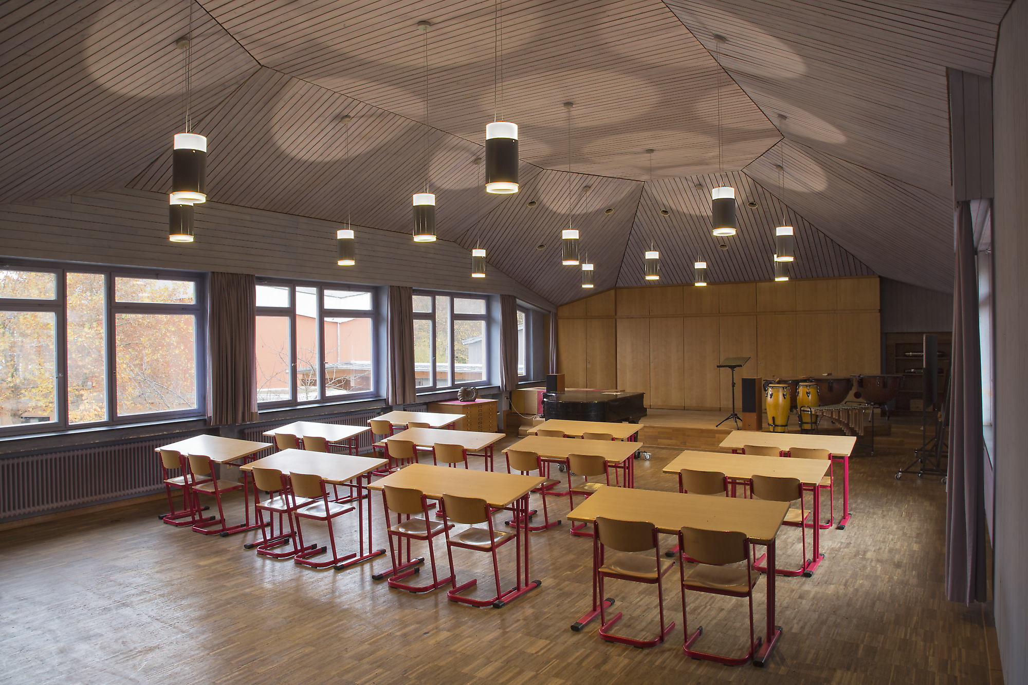 Freie Georgenschule Reutlingen - Lichttechnische Sanierung der Freien Georgenschule Reutlingen