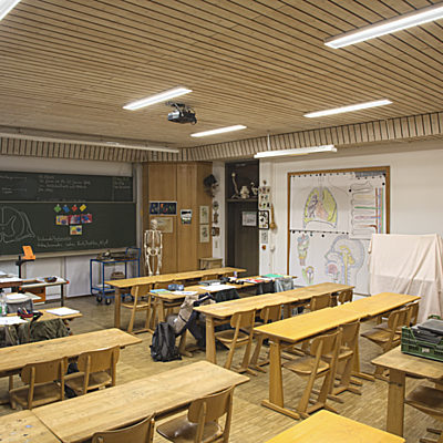 Freie Waldorfschule Göppingen - Lichttechnische Sanierung der Freien Waldorfschule Filstal Göppingen