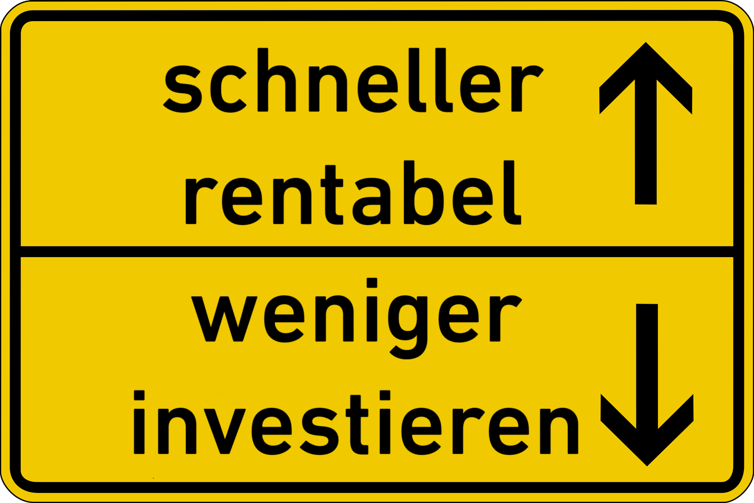 Schneller weniger Energieverbrauch