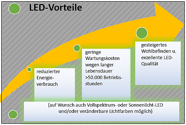 Vorteile von LED